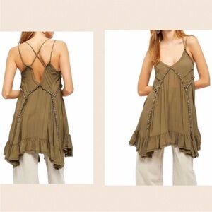 Free People Sway With Me Trapeze Dress